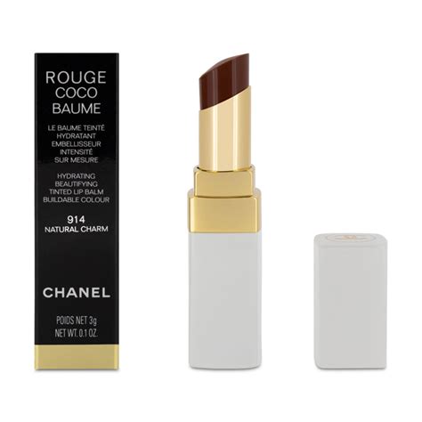 chanel tinted lip balm 914|Chanel coco baume lip balm.